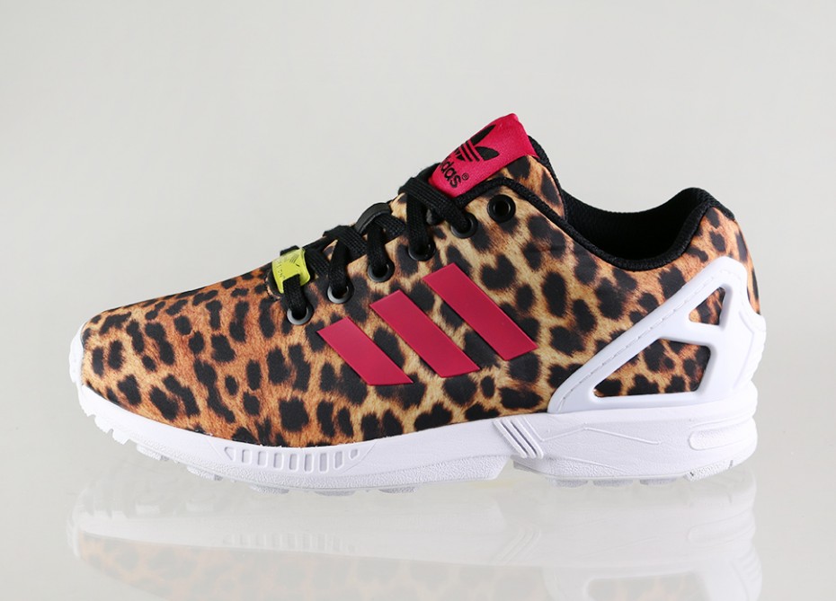 adidas zx flux leopard multicolor